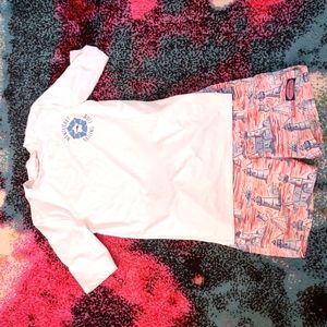 Boys Vineyard Vines Swim Trunks Size Youth Medium